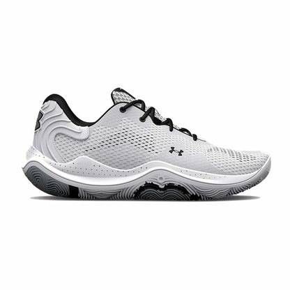 Basketball Shoes for Adults Under Armour Spawn 4 Grey Men - RawMovement
