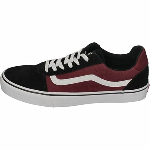 Men’s Casual Trainers Vans Ward Deluxe Maroon Black