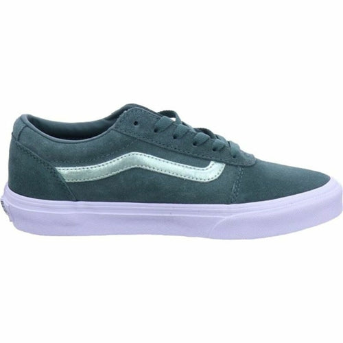Women's casual Vans Ward sneakers by Raw-Movement featuring a classic design, white uppers, and rubber soles.