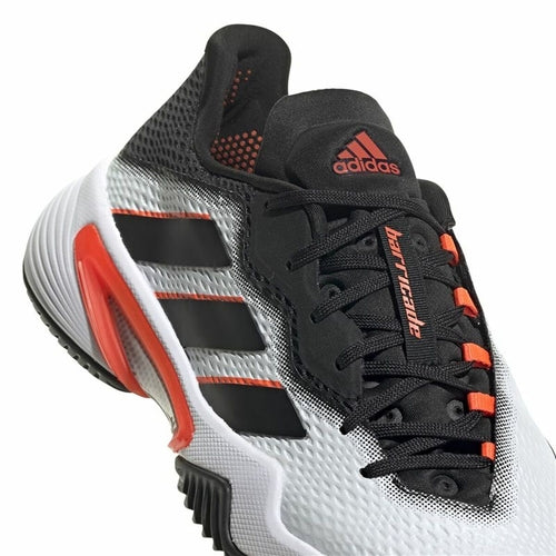 Men's Tennis Shoes Adidas Barricade  White - RawMovement