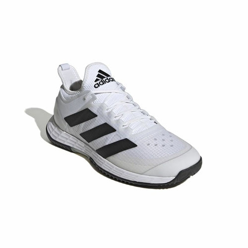 Men's Tennis Shoes Adidas Adizero Ubersonic 4 White - RawMovement