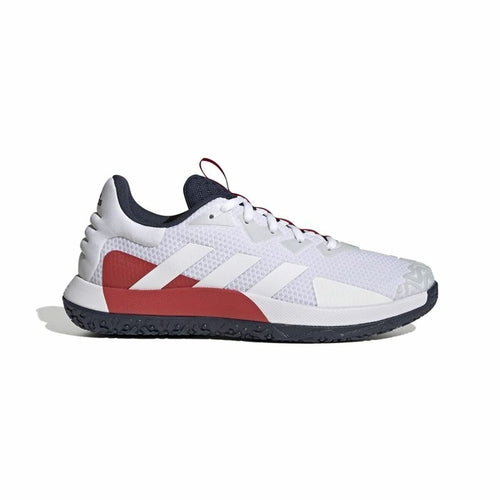 Men's Tennis Shoes Adidas SoleMatch Control  White - RawMovement