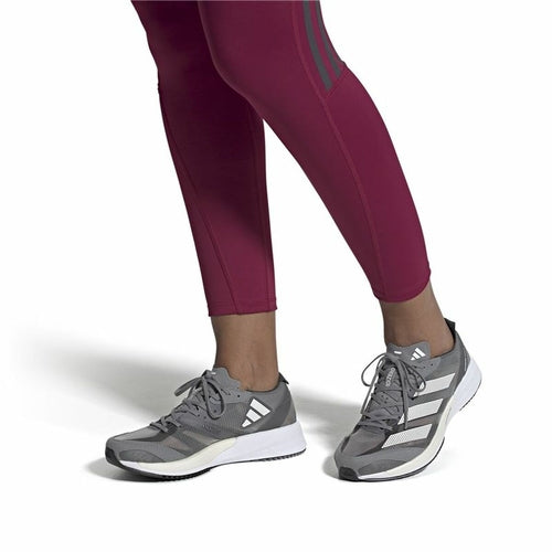 Running Shoes for Adults Adidas Adizero Adios 7 Lady Dark grey - RawMovement